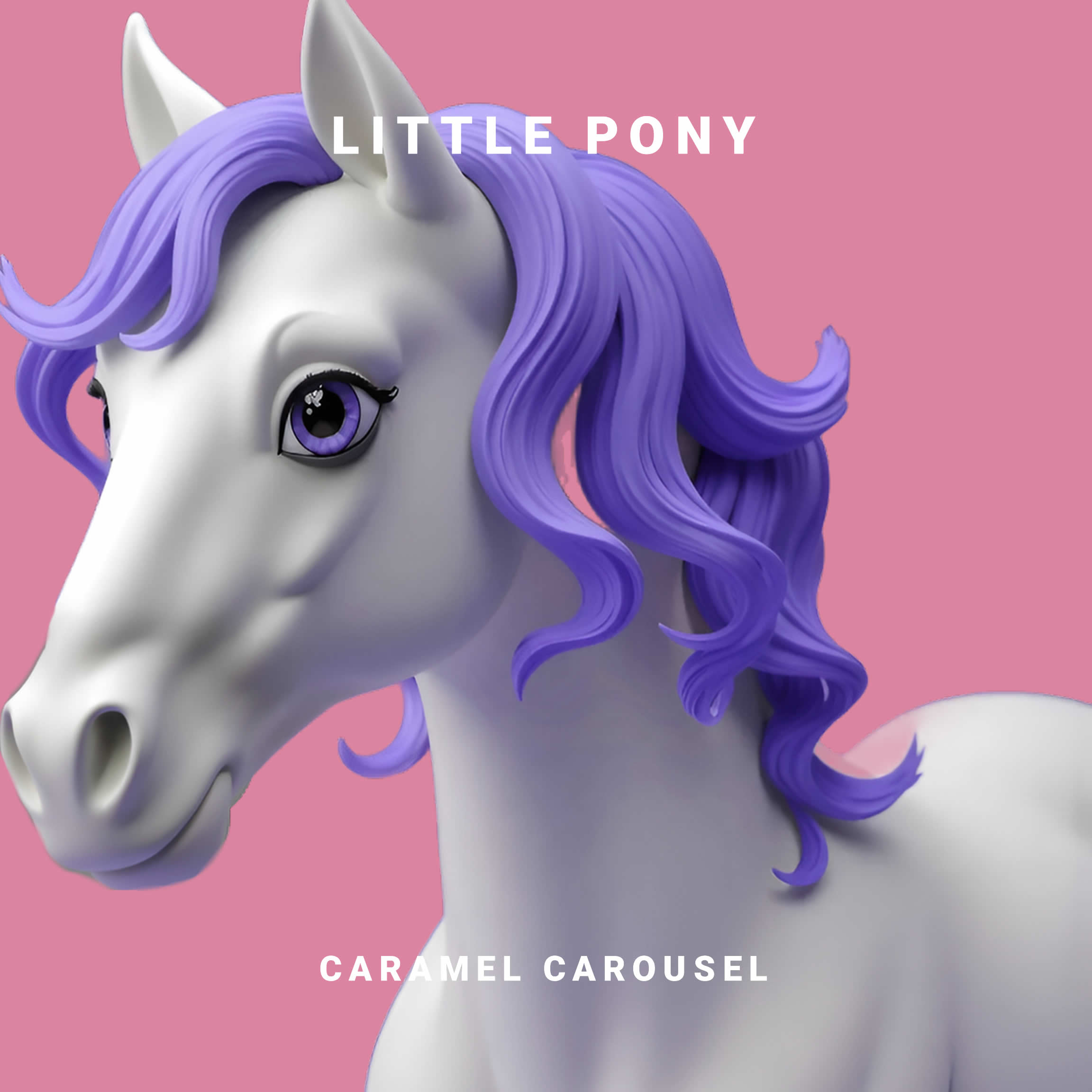 caramel carousel little pony  cover art